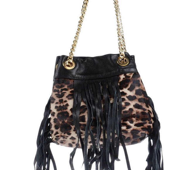 - - Real leather black and brown bag ITALY - Picture 1 of 7